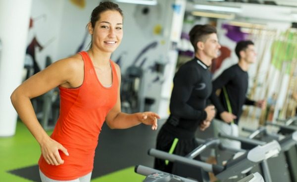 A woman enjoying the benefits of being fit and healthy